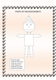 English Worksheet: robot