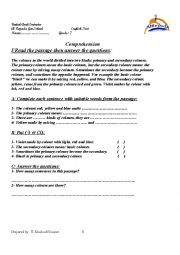 English Worksheet: exercise