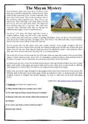 The Mayan Mystery - Reading