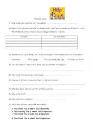 English Worksheet: The Help film