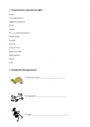 English Worksheet: adverbs and pronouns