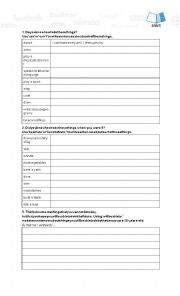 English Worksheet: ability