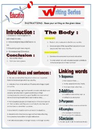 Guided writing : Education