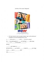 English Worksheet: Acvity movie