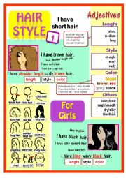 How to describe hairstyles for girls