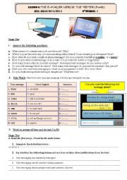 Lesson 5 2nd Form: The e-mailer versus the texter Part 1