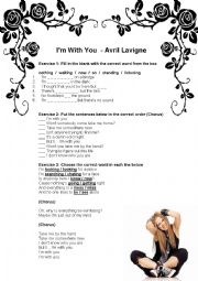 Song Class - Im With You (Avril Lavigne)
