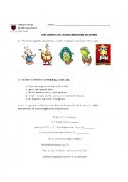 English Worksheet: Environment - Rockos Modern Life