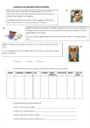 English Worksheet: Sort of music