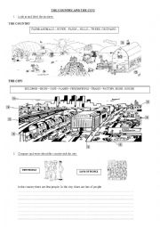 English Worksheet: The Country and The City