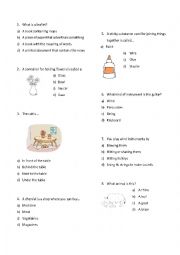 English Worksheet: Quix