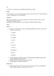 English Worksheet: The city