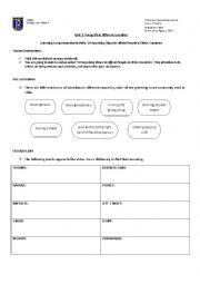 English Worksheet: 10 Ways to offend people around the world