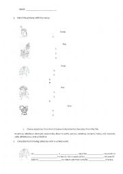 Worksheet on the film The Croods