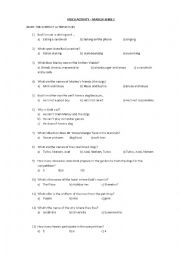 English Worksheet: Video Quiz - Marley &Me