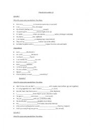 English Worksheet: FRIENDS SEASON 4