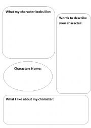 Character Description - ESL worksheet by samantha87
