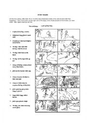 Blank Story Board with Lord of the Flies Example