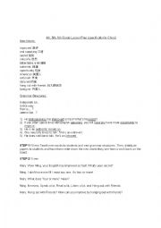 English Worksheet: For the Chinese classroom