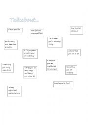 English Worksheet: present simple or present continuous