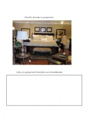 English Worksheet: rooms 