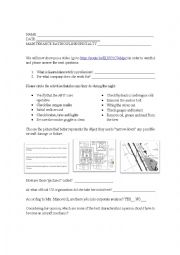 English Worksheet: DAILY LIFE OF AN AIRCRAFT MECHANIC