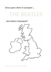 English Worksheet: the Beatles