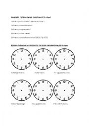 Time and numbers