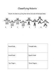 Classifying Robots