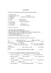 6 th grade test paper