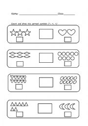 free worksheets greater than less than equal to