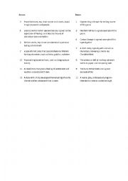 English Worksheet: Genres of literature crossword