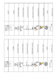 English Worksheet: Starters exam ( enviroment and useful verbs)