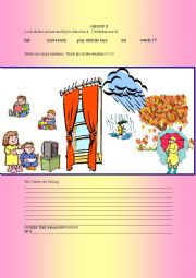 English Worksheet: autumn
