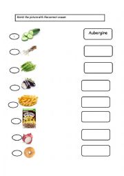 English Worksheet: Being Healthy Year 3 KSSR: Match the picture with correct answer