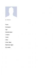 my profile