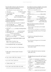 English Worksheet: english revision exam 