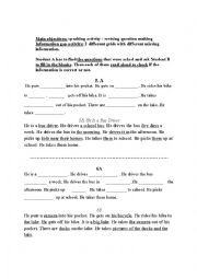 English Worksheet: ask for missing information 5-6