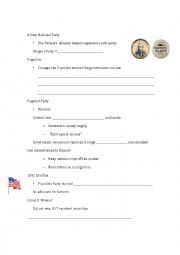 English Worksheet: South Carolina Social Studies 