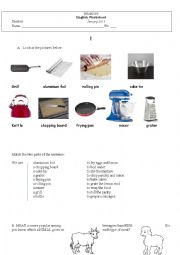 Food and kitchen equipement