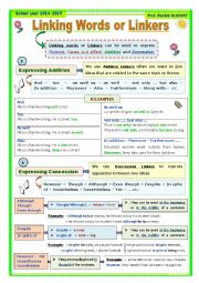 Linking Words: Concession and Addition 