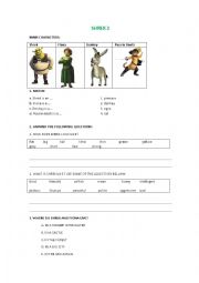 English Worksheet: Shrek 2