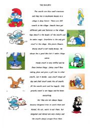 English Worksheet: worksheet Smuft