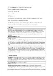 English Worksheet: Task Based Learning