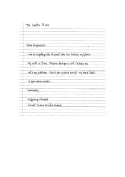 English Worksheet: Somthing else