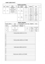 English Worksheet: Guess Who? (question making structure)