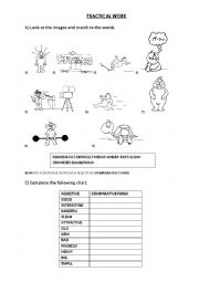 English Worksheet: COMPARATIVE FORM OF ADJECTIVES