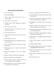 English Worksheet: No Place To Hide: Questionnaire