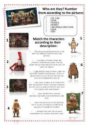 Boxtrolls Movie Activity