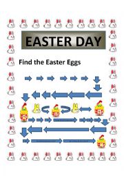 English Worksheet: Easter Day